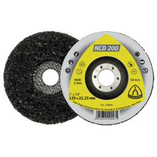 DISQUE FIBRE TEXTURE NCD 200 125X22,23MM